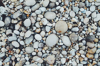 ciottoli, spiaggia, pietra, rocce, natura