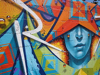 graffiti, wall, color, street-art, painting, street, artistic, mexico, city, artist, urban