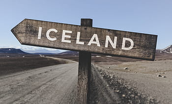 signalisation en Islande, jour, les montagnes, Islande, en bois, des signes, paysages, en plein air, la nature, islandia, pittoresque