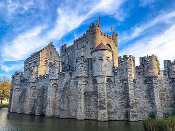 pán, Belgie, ghent, Flandry, hrad, gravensteen, cestovní ruch, architektura, budova, cestovat, město