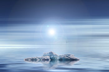 white, ice burg, water, daytime, sunset, climate change, iceberg, glacier, melt, mer de glace, cold
