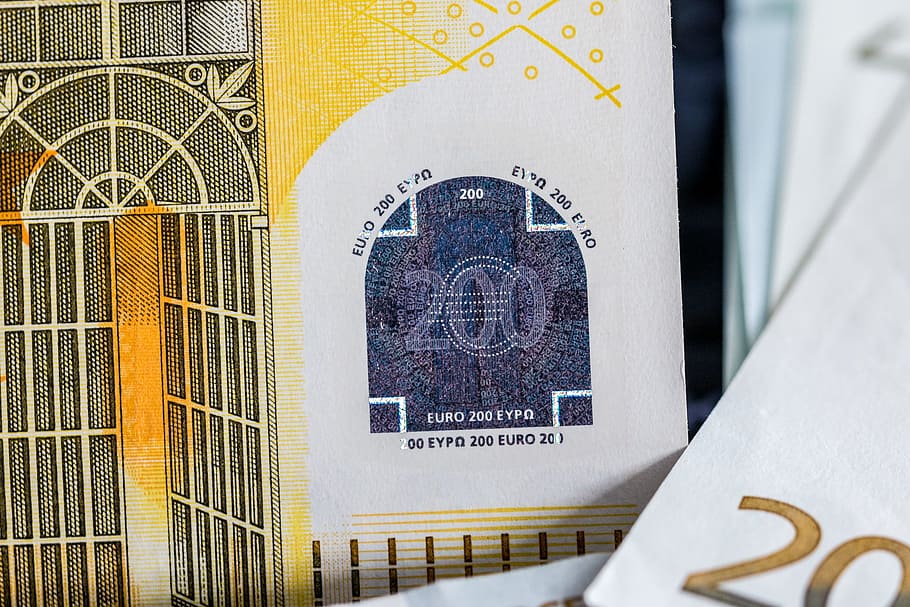 euro, money, currency, dollar bill, banknote, finance, 200 euro, bill, save, gift, euro notes