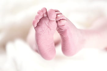 closeup, baby feet, baby, ten, small, newborn, feet, child, close-up, human Hand, people