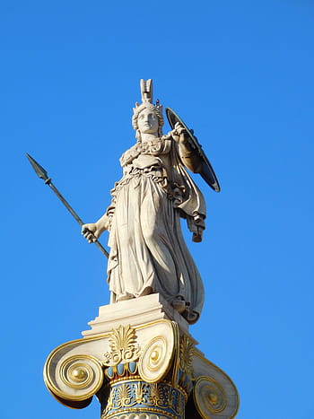 bojovník, hospodářství, kopí socha, akropole, mramor, parthenon, Řecko, starověké, památník, kámen, Athény