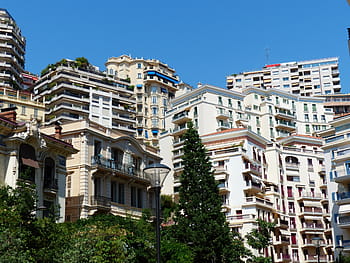 homes, monaco, building, city, living room, architecture, settlement, hillside location, skyscraper, apartments, apartment