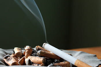 rokok, asbak, abu, tilt, puntung rokok, asap