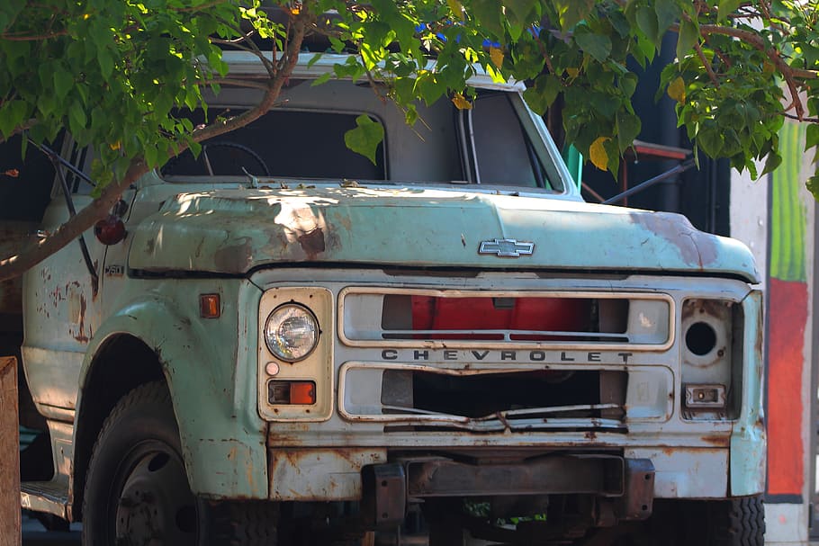 old car, chevvy, transport