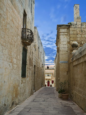 mdina, alej, medina, Malta, valletta, maltské ostrovy, dědictví, unesco, cestovní ruch, turista, atrakce