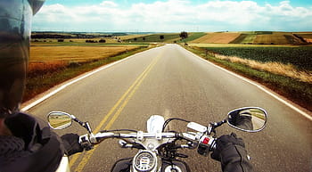 person, riding, motorcycle, yamaha, moto, 650, motorbike, bike, engine, vehicle, classic