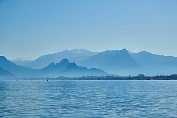 風景、 マリン、 山岳、 山、 波、 バックグラウンド、 トロピカル、 ビーチ、 水、 自然、 空