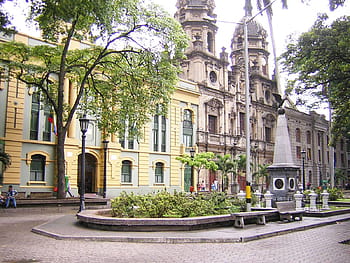 San ignacio náměstí, San ignacio, náměstí, medellin, Kolumbie, budova, fotky, veřejná doména, architektura, Evropa, slavné místo