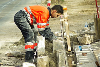 worker, masonry, concrete, stones, manual Worker, working, men, occupation, construction Industry, construction Site, industry