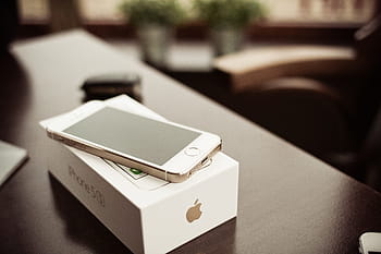 iphone 5、 5s、 ボックス、 iPhone 5S、 ゴールド、 新品、 iphone、 モバイル、 電話、 開梱、 白