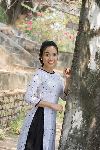 tenderness, long coat, girl, vietnam, graceful, girly, laugh, beautiful girl, cute, lovely, charming smile