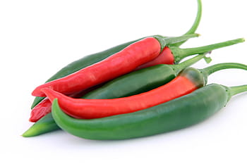 red, green, chili peppers, appetite, banana, calories, catering, cellulite, chilli, cholesterol, close up