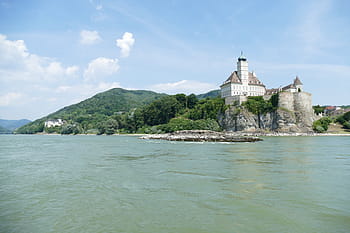 wachau, Αυστρία, Κάτω Αυστρία, κοιλάδα του Δούναβη, κάστρο, τοπίο του ποταμού, Δουνάβης, κρουαζιέρα με ποταμόπλοιο, βράχος, τείχος, ιστορικά