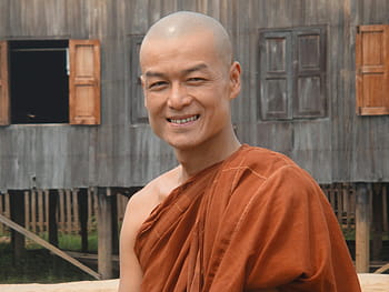 mnich, Myanmar, náboženství, buddhismus, barma, víra, věrný