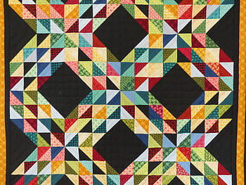 multicolored abstract artwork, patchwork quilt, patchwork, patchwork carpet, blanket, carpet, tapestry, colorful, homemade, self stitched, sew