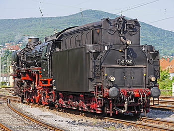 parní lokomotiva, ölgefeuert, ropy, zpětný pohled, elektrárny, nové kotle, br41, br 41, 41360, motor, železnice