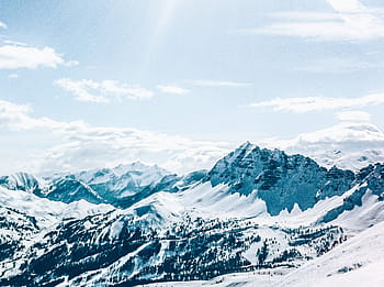 white, mountains, daytime, landscape photography, nature, landscape, mountain, clouds, sky, travel, adventure