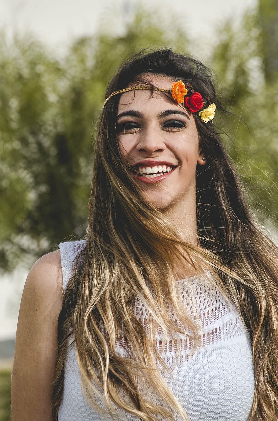 girl, blog, smile, portraint, long hair, beautiful