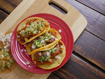 tacos, maso, jídlo, mexická, oběd, večeře, kuchyně, Lahodné, Chutný, prkénko, deska