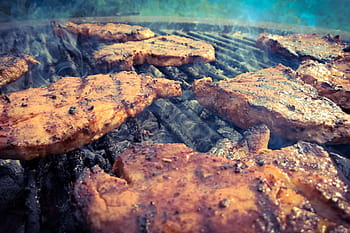 maso na bbq, masa, bbq, jídlo pití, grilování, jídlo, gril, maso, teplota - teplota, Příroda, venku