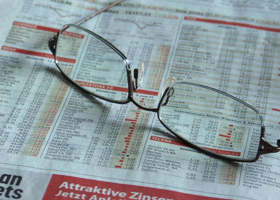 eyeglasses, top, white, printer paper, news, stock, newspaper, glasses, commerce, entrepreneur, insurance
