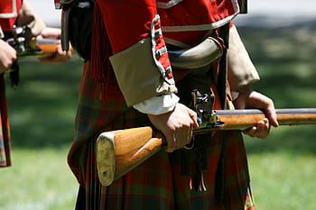 soldier, reenactment, war, man, holding, rifle, weapon, military, history, uniform, gun