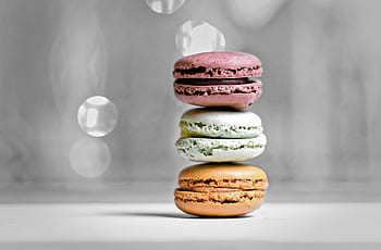 macarons, pastries, sweetness, nibble, cookies, pastel, tender, delicious, meringue pastries, double biscuits, cream layer