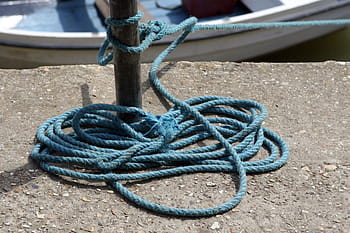vodní, loď, prýmek, kabel, pletené, šňůry, připevnit, uzel, Vést, řádek, námořní