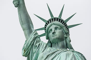 statue, liberty, new, york, statue of liberty, landmark, close, new york, america, monument, dom