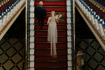 dress, Wedding bride, people, marriage, married, wedding, cultures, architecture, day, building exterior, indoors