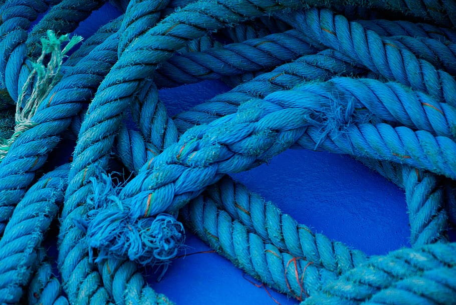 rope, boat, fishing, strings