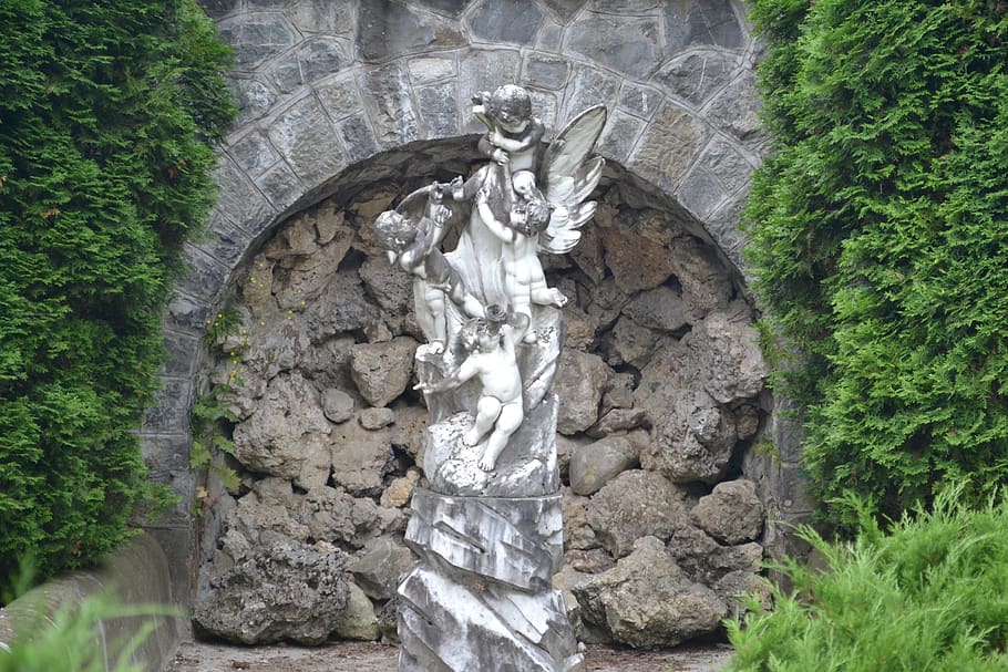vechie, supplies, statue, angel
