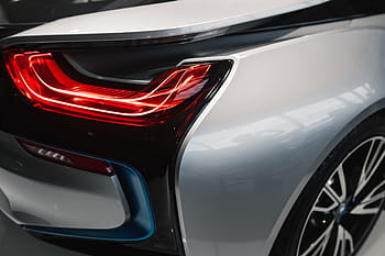 bmw perak i8, Perak, BMW i8, mobil, kemewahan, bmw, hybrid, eco, Kendaraan darat, transportasi, Mobil sport