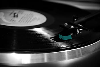closeup, photography, black, vinyl record, turntable, vinyl, sound, music, the rhythm, drive, vintage
