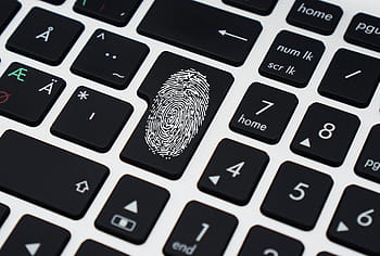 klávesnice, data, bezpečnostní, počítač, laptop, přenosný, otisk prstu, vloupání, ukradené identity, Heslo, virus