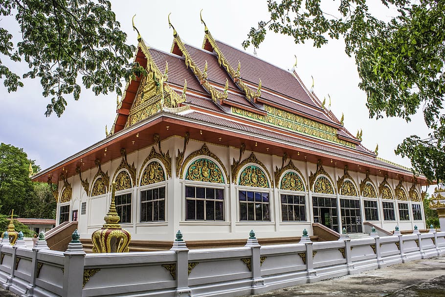 thailand, ubolratana, isaan, temple, khon-kaen, wat