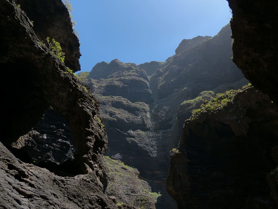 Masca, Ravine, Rock, Gorge, Hike, masca ravine, tenerife, canary islands, mountains, teno mountains, nature