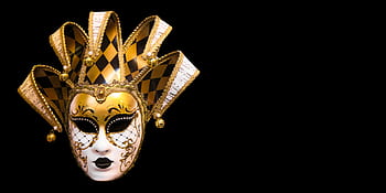 Pozadí, karneval, maska, zlatý, ornament, fantazie, umění, oči, karnevalové masky, Benátky, tvář