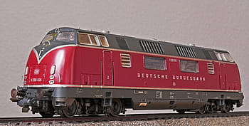 locomotiva diesel, v 200, classico, 1950, miracolo economico, modello, scala h0, deutsche bundesbahn, db, modellismo ferroviario, treno modello