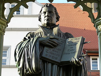 wittenberg, památník, saxony-anhalt, historicky, lutherstadt, historické centrum, reformace, protestant, socha, postava, bronz