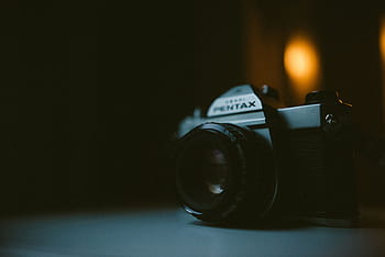 šedá, Černá, pentaxový fotoaparát, Fotoaparát, fotografování, rozmazat, bokeh, pentax, fotoaparát - fotografické vybavení, zařízení, fotografická témata
