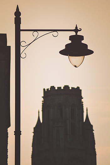 fotografie, pouliční lampa, sephia, fotografování, ulice, svítilna, pól, žárovka, budova, struktura, infrastruktura