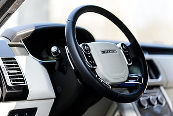Černá, šedá, volant, range rover, auto, kamionu, rozsah, rover, vozidlo, přistát, 4x4