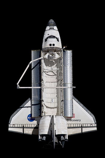白、 灰色、 スペースシャトル、 発見、 上記、 宇宙、 ドッキング、 ISS、 宇宙ステーション、 宇宙船、 宇宙飛行士