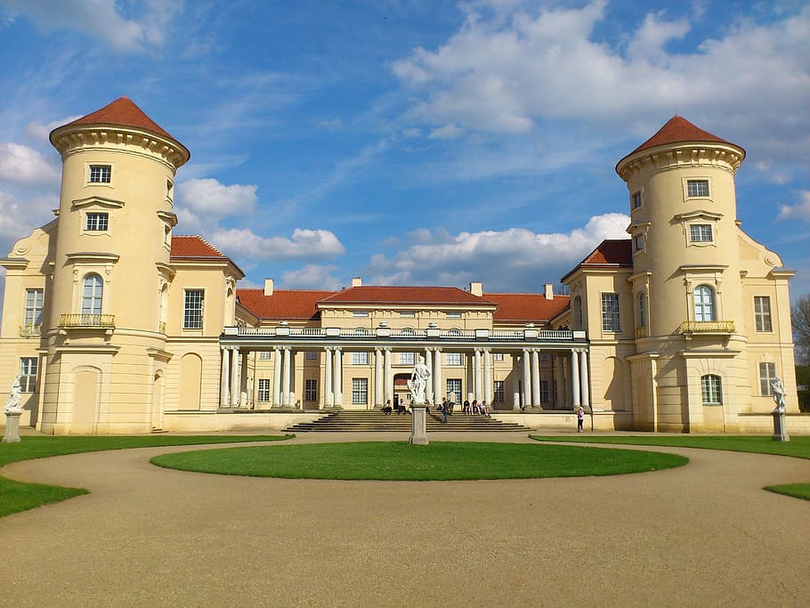 rheinsberg, tucholsky, rybník, brandenburg, hrad rheinsberg