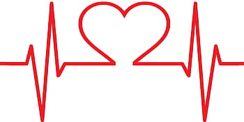 red, white, heart rate, monitor, heart illustration, heartbeat, illustration, heart care, medical, care, heart