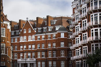 architecture, london, center, city, red, briton, palazzo, detail, bricks, house, apartment
